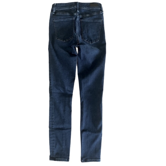 Abercrombie & Fitch Like New Simone High Rise Super Skinny Jeans Dark Wash 25/0S - Picture 3 of 5
